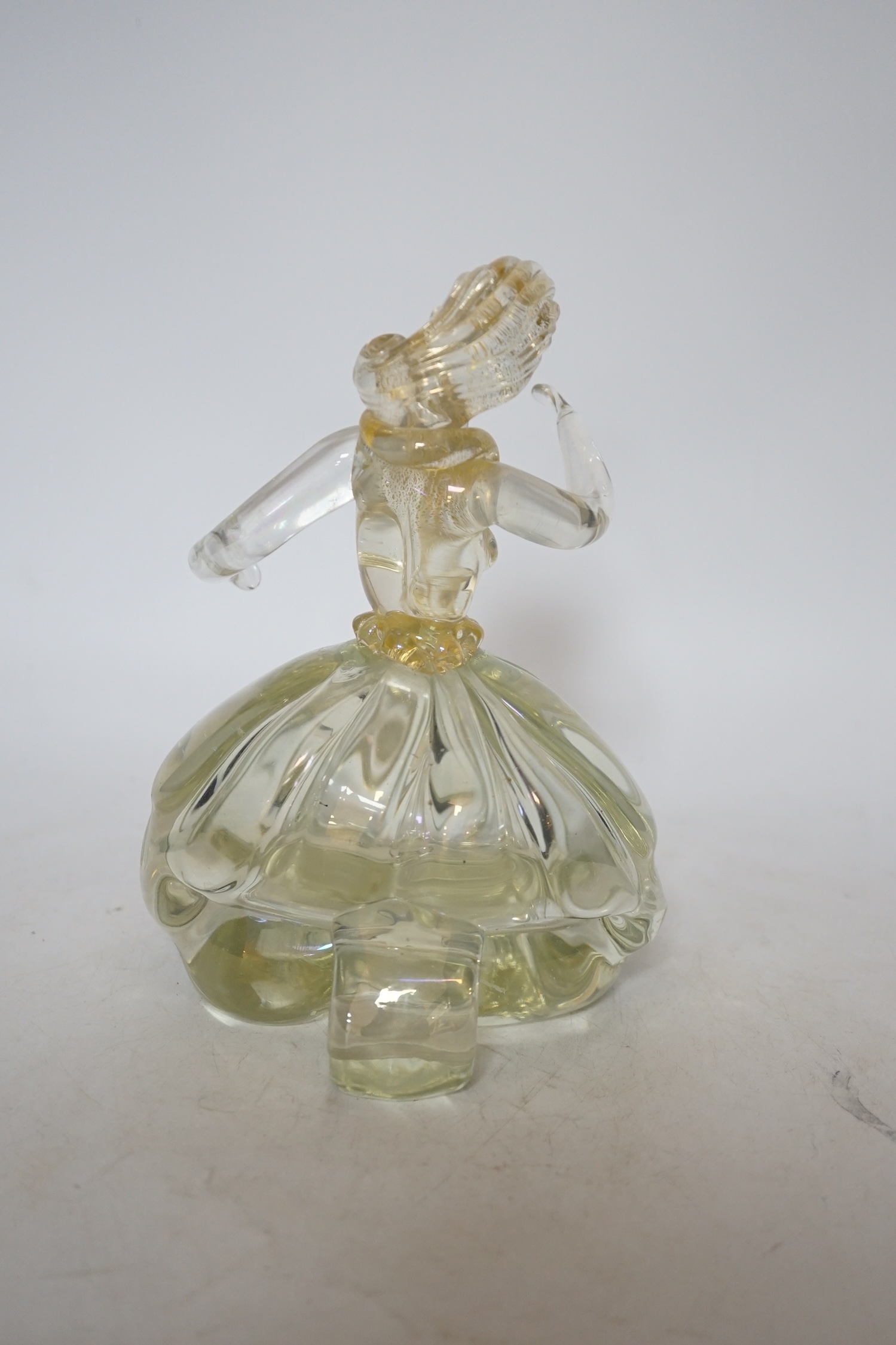 A Barovier Murano glass dancer, 20cm high